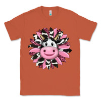 Copper pink leopard sunflower cow Classic Tee - RanaPortraitStore