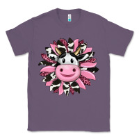 Lavender pink leopard sunflower cow Classic Tee - RanaPortraitStore