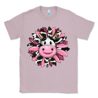 Lilac pink leopard sunflower cow Classic Tee - RanaPortraitStore