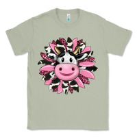 Matcha pink leopard sunflower cow Classic Tee - RanaPortraitStore