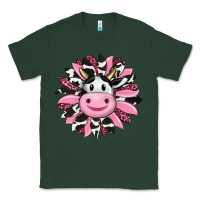 Sports Green pink leopard sunflower cow Classic Tee - RanaPortraitStore