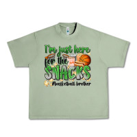 Oil Green i'm just here for the snacks #basketball brother Urban Heavy Tee - Zillion Design Studio