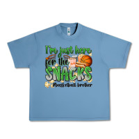 Pebble Blue i'm just here for the snacks #basketball brother Urban Heavy Tee - Zillion Design Studio