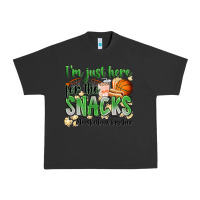Pigment Black i'm just here for the snacks #basketball brother Urban Heavy Tee - Zillion Design Studio