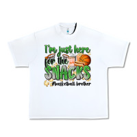 White i'm just here for the snacks #basketball brother Urban Heavy Tee - Zillion Design Studio