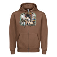 Chestnut stay focused Zipper Hoodie - SublimationCraftShop
