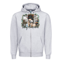 Heather Grey stay focused Zipper Hoodie - SublimationCraftShop