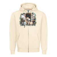 Sandshell stay focused Zipper Hoodie - SublimationCraftShop