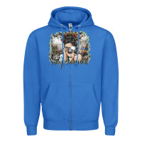 True Royal stay focused Zipper Hoodie - SublimationCraftShop