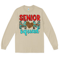Mushroom senior mom squad Long Sleeve Tee - texasbilliewilder