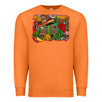 Carrot mexican cacti background Premium Sweatshirt - Artiststas