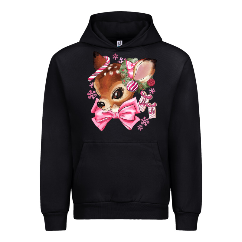 Reindeer Head Christmas Urban Hoodie by MaliasSmallBusiness | Teevron