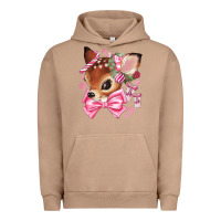 Pigment Burro reindeer head christmas Urban Hoodie - MaliasSmallBusiness