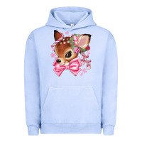 Pigment Grape Ice reindeer head christmas Urban Hoodie - MaliasSmallBusiness