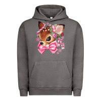 Pigment Tornado reindeer head christmas Urban Hoodie - MaliasSmallBusiness