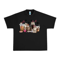 Black siberian cat coffee cups Urban Heavy Tee - texasbilliewilder