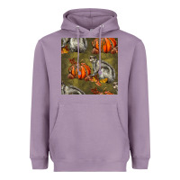 Lavender squirrel pumpkin seamless Heavyweight Hoodie - BundleAndBundleShop