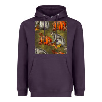 Plum squirrel pumpkin seamless Heavyweight Hoodie - BundleAndBundleShop