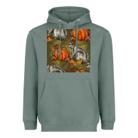 Sage squirrel pumpkin seamless Heavyweight Hoodie - BundleAndBundleShop