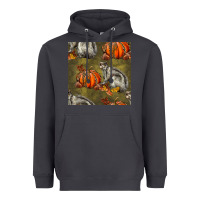 Smoke squirrel pumpkin seamless Heavyweight Hoodie - BundleAndBundleShop
