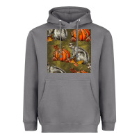 Storm squirrel pumpkin seamless Heavyweight Hoodie - BundleAndBundleShop