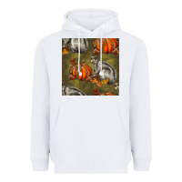 White squirrel pumpkin seamless Heavyweight Hoodie - BundleAndBundleShop