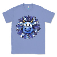 Colony Blue blueberry milkshake cow sunflower Classic Tee - RanaPortraitStore