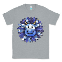 Heather Grey blueberry milkshake cow sunflower Classic Tee - RanaPortraitStore