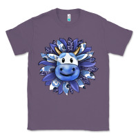 Lavender blueberry milkshake cow sunflower Classic Tee - RanaPortraitStore