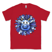 Red blueberry milkshake cow sunflower Classic Tee - RanaPortraitStore