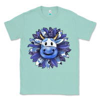 Seafoam blueberry milkshake cow sunflower Classic Tee - RanaPortraitStore