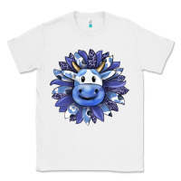 White blueberry milkshake cow sunflower Classic Tee - RanaPortraitStore