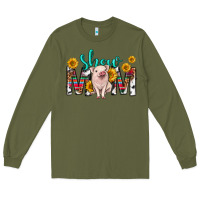 Army Green show mom mothers day Long Sleeve Tee - texasbilliewilder