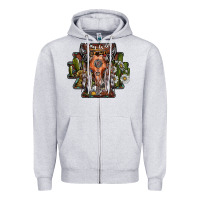 Heather Grey stay wild Zipper Hoodie - SublimationCraftShop