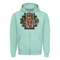 Seafoam stay wild Zipper Hoodie - SublimationCraftShop