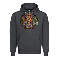 Smoke stay wild Zipper Hoodie - SublimationCraftShop