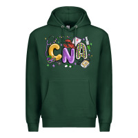 Sports Green cna mardi gras Premium Hoodie - MaliasSmallBusiness