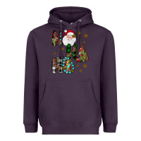 Plum ho ho ho Heavyweight Hoodie - JahusDesignShop