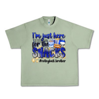 Oil Green im just here for the snacks volleyball brother Urban Heavy Tee - Zillion Design Studio