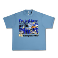 Pebble Blue im just here for the snacks volleyball brother Urban Heavy Tee - Zillion Design Studio