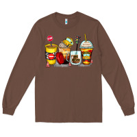 Chestnut bus driver coffee cups Long Sleeve Tee - Zillion Design Studio