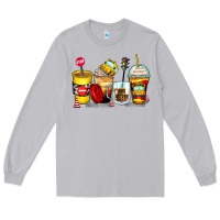 Moon Dust bus driver coffee cups Long Sleeve Tee - Zillion Design Studio