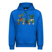 Cobalt just one more plant Urban Hoodie - MaliasSmallBusiness