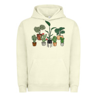 Pigment Pistachio just one more plant Urban Hoodie - MaliasSmallBusiness