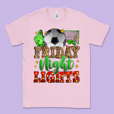 Friday Night Lights Soccer Classic Tee Designed By Zillion Design Studio
