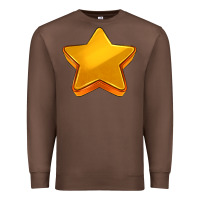 Chestnut 3d golden stars Premium Sweatshirt - AdoDesignShop