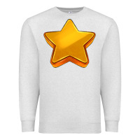 Oatmeal Heather 3d golden stars Premium Sweatshirt - AdoDesignShop