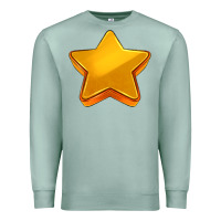 Seafoam 3d golden stars Premium Sweatshirt - AdoDesignShop