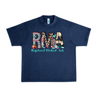 Navy rma registered medical aide Urban Heavy Tee - Zillion Design Studio