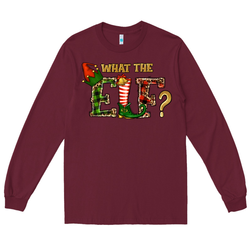 Whar The Elf  Christmas Long Sleeve Tee by RanaPortraitStore | Teevron